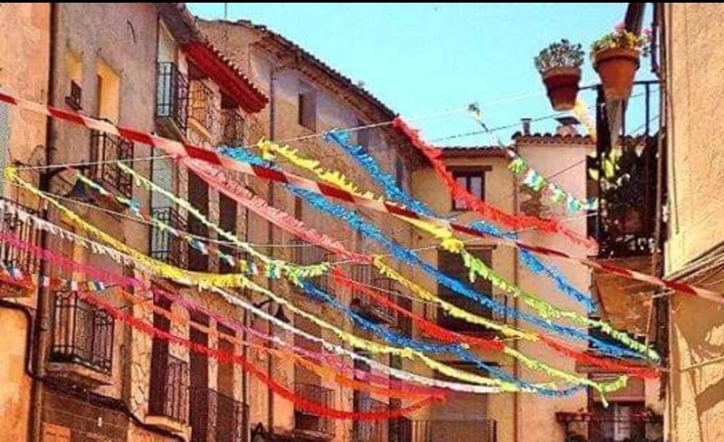 Ferienwohnung Duplex Sant Marti Ager Exterior foto